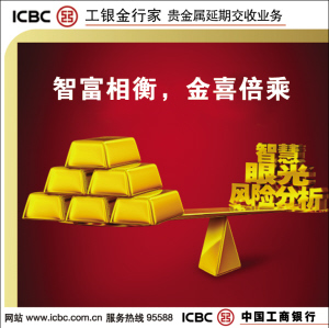 工行貴金屬遞延 杠桿投資 助您輕松“掘”金